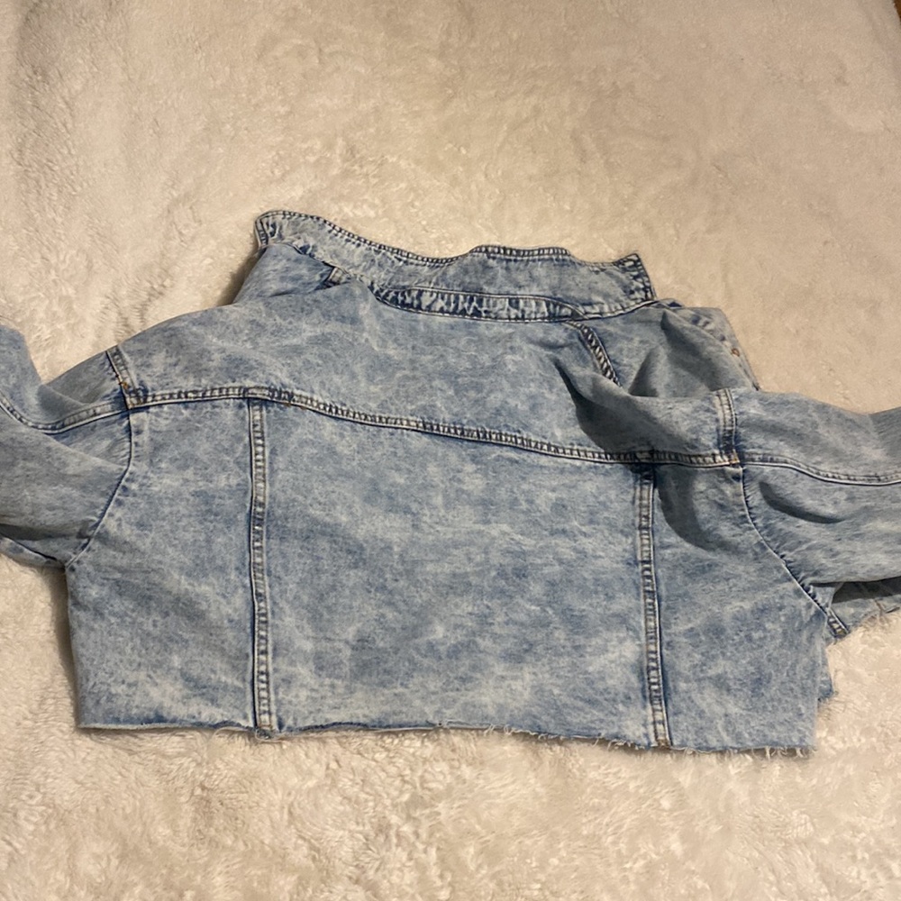 cropped Jean jacket - Picture 3 of 3